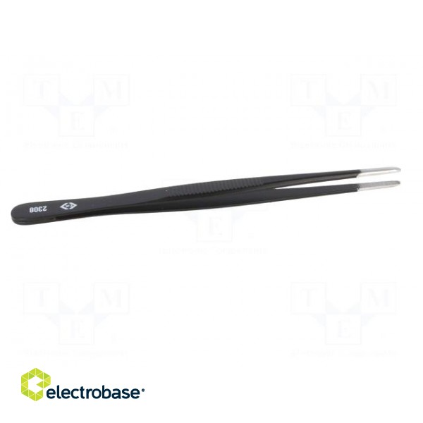 Tweezers | Tweezers len: 145mm | Blades: straight,elongated image 7