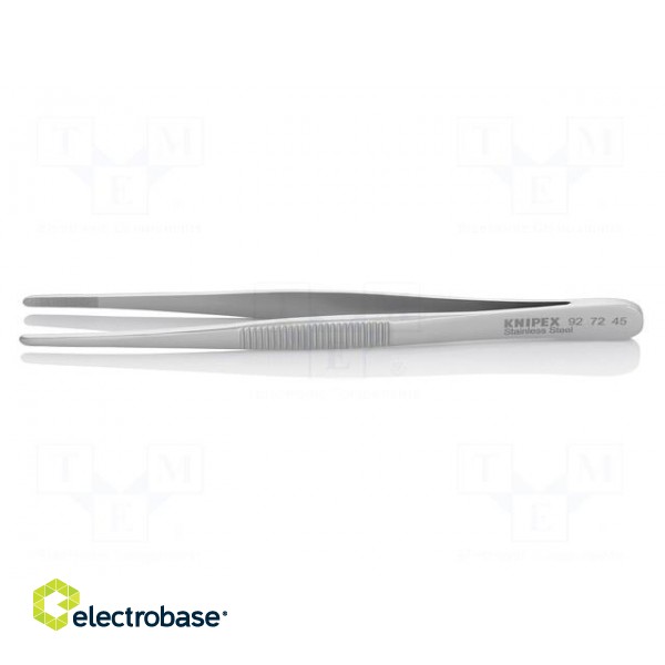 Tweezers | 145mm | Blade tip shape: rounded | universal