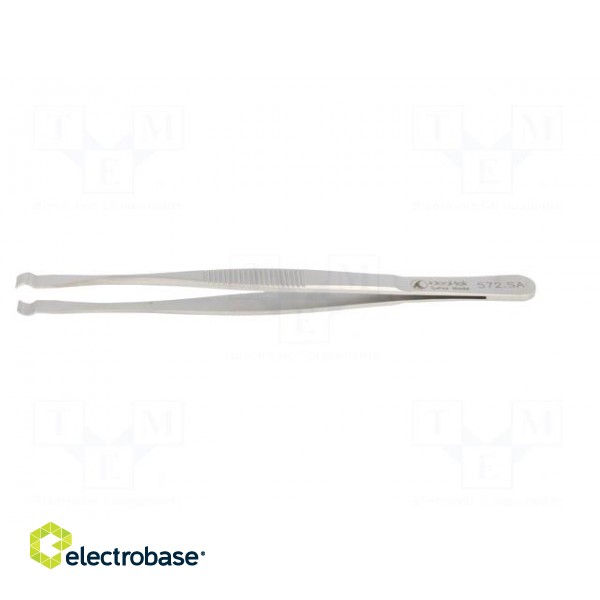 Tweezers | 145mm | for precision works | Type of tweezers: straight фото 3