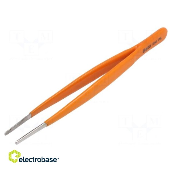 Tweezers | 150mm | Blade tip shape: flat | universal