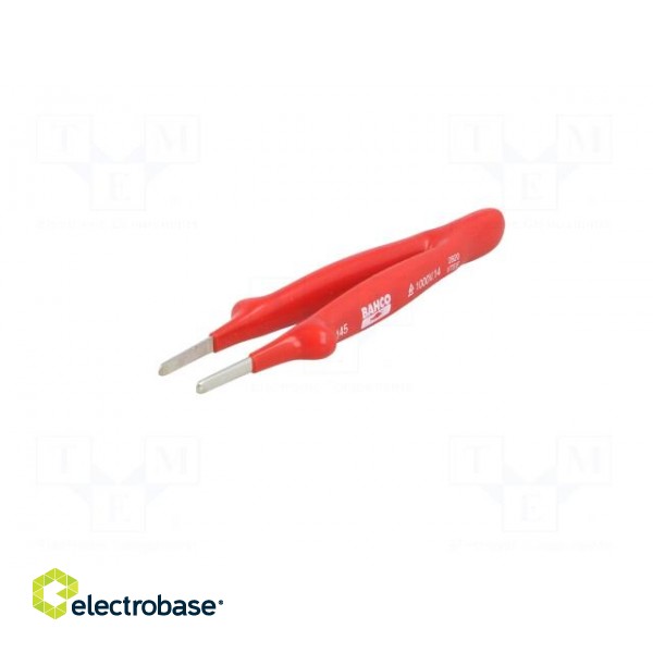 Tweezers | 150mm | Blade tip shape: round | for electricians image 2