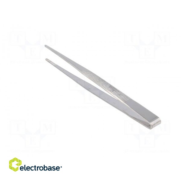 Tweezers | 155mm | Blade tip shape: rounded | Tipwidth: 3.5mm image 4