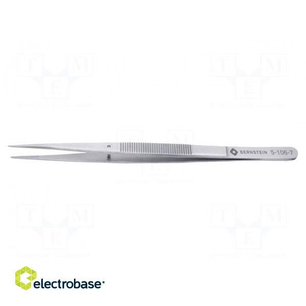 Tweezers | 155mm | Blade tip shape: flat,rounded | universal