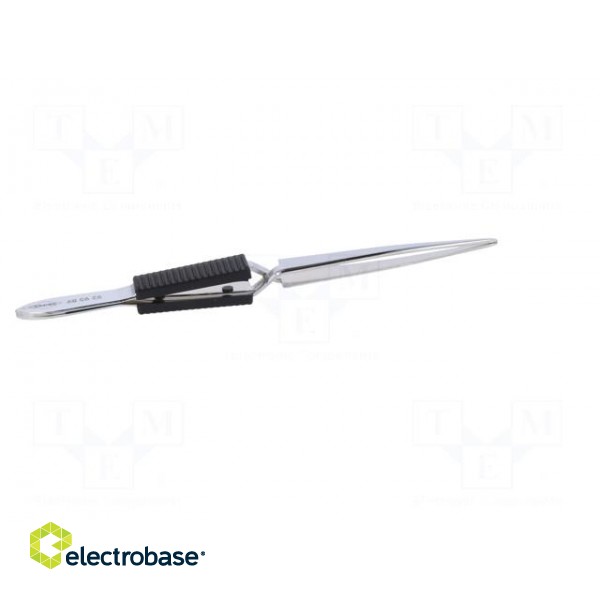 Tweezers | 160mm | Blade tip shape: flat | for precision works image 7