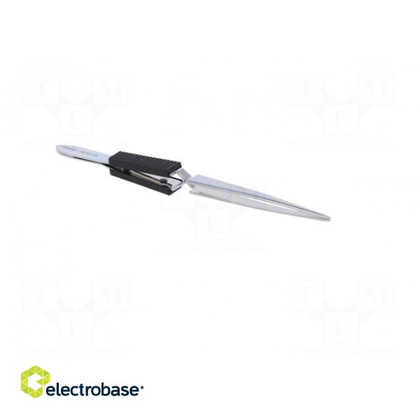 Tweezers | 160mm | Blade tip shape: flat | for precision works image 8