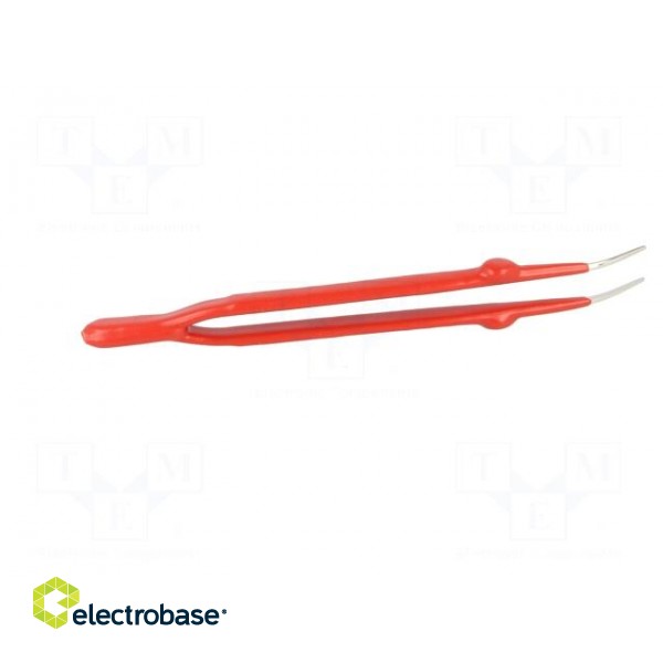 Tweezers | 160mm | Blades: elongated,curved | Tipwidth: 1.2mm image 7