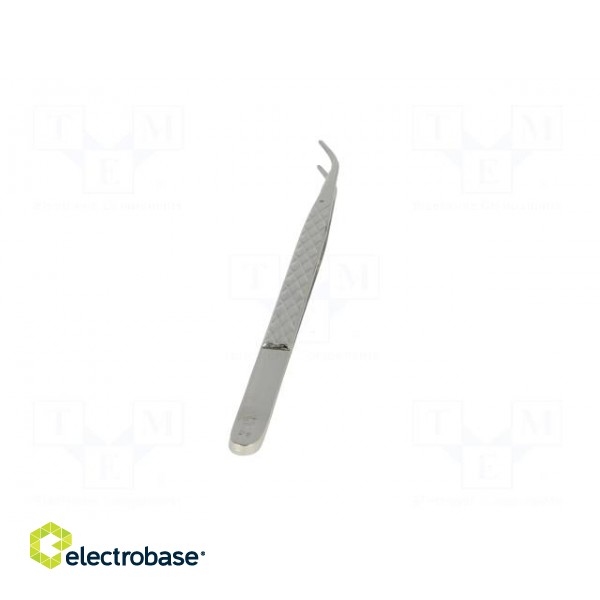 Tweezers | Tweezers len: 160mm | Blades: elongated,curved image 5