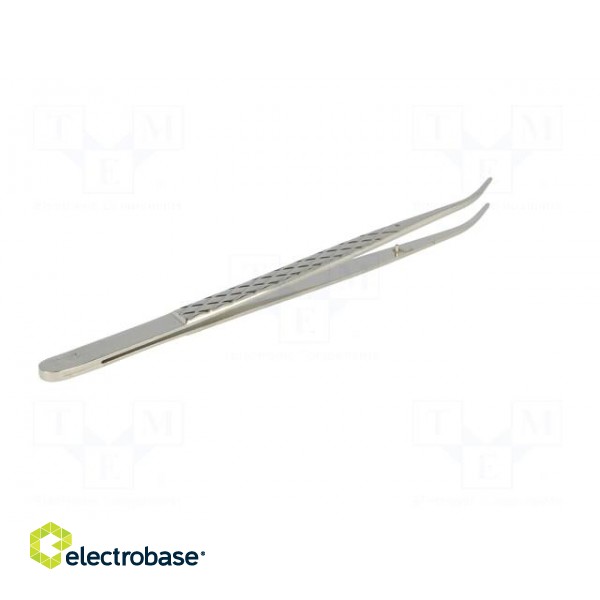 Tweezers | Tweezers len: 160mm | Blades: elongated,curved image 6