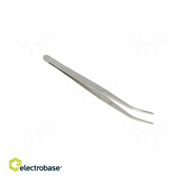 Tweezers | Tweezers len: 160mm | Blades: elongated,curved image 8