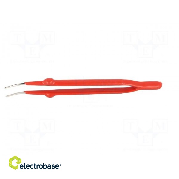 Tweezers | 160mm | Blades: elongated,curved | Tipwidth: 1.2mm image 3