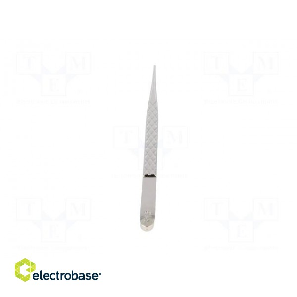 Tweezers | Tweezers len: 160mm | Blades: straight,elongated image 5