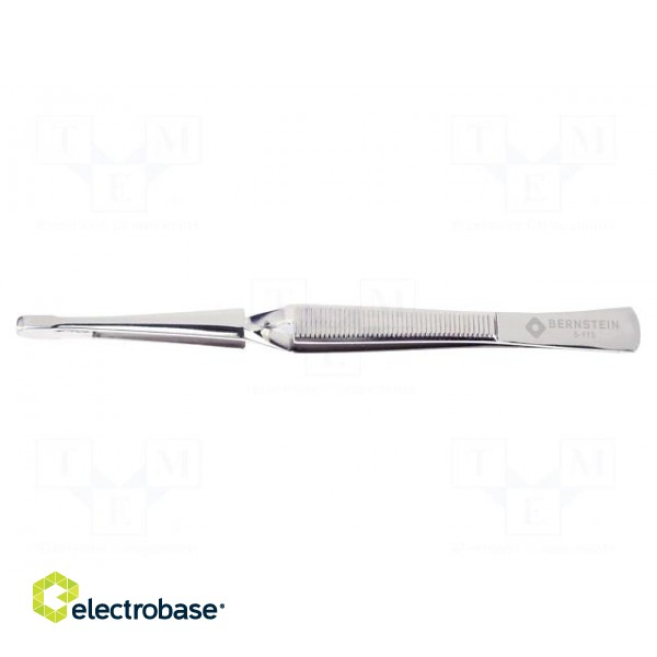 Tweezers | 165mm | Blade tip shape: rounded,shovel | universal