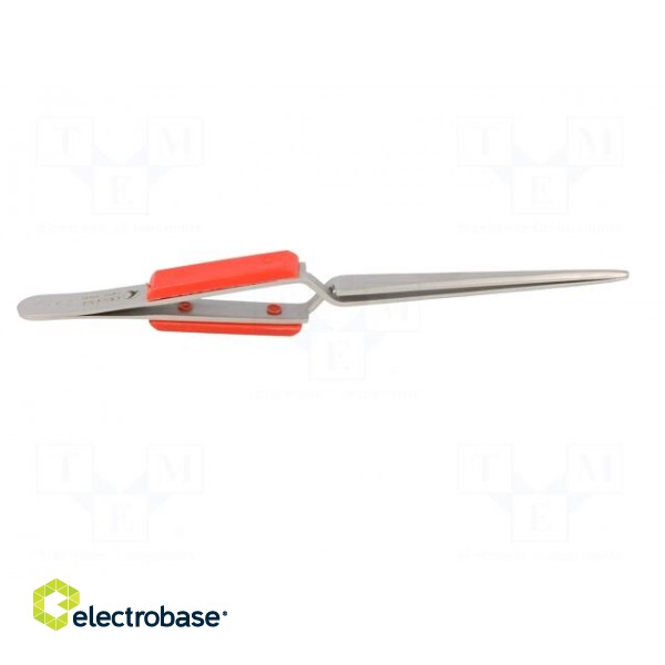 Tweezers | Blades: straight | Tool material: stainless steel | 165mm image 7