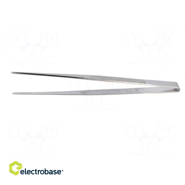 Tweezers | Tweezers len: 180mm | Blades: straight | Tipwidth: 3.5mm image 3