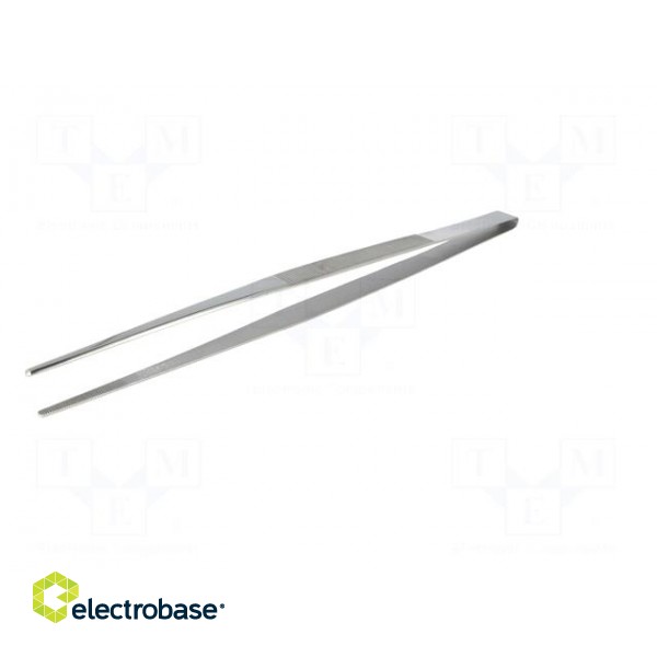 Tweezers | Tweezers len: 310mm | Blades: straight | Tipwidth: 3.5mm image 2