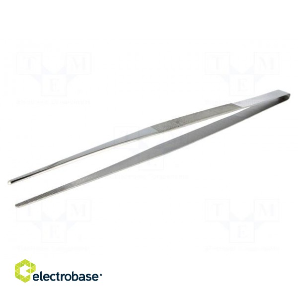 Tweezers | Tweezers len: 310mm | Blades: straight | Tipwidth: 3.5mm image 1