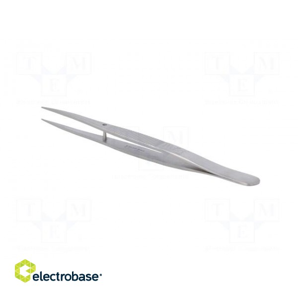 Tweezers | 108mm | for precision works | Blade tip shape: sharp image 4