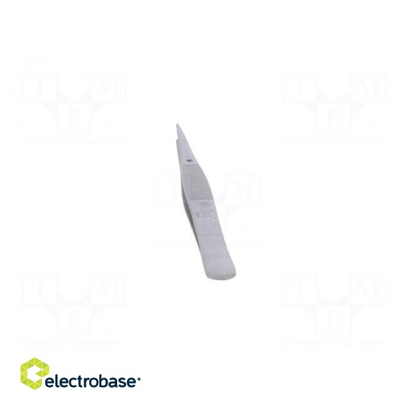 Tweezers | 108mm | for precision works | Blade tip shape: sharp image 5