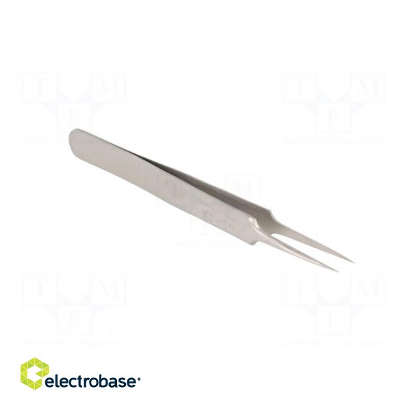 Tweezers | 110mm | for precision works | Blade tip shape: sharp paveikslėlis 8