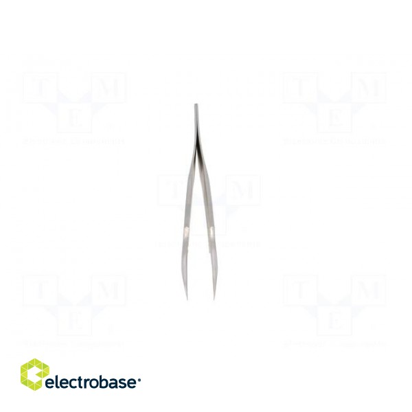 Tweezers | 110mm | for precision works | Blades: elongated,narrow image 9