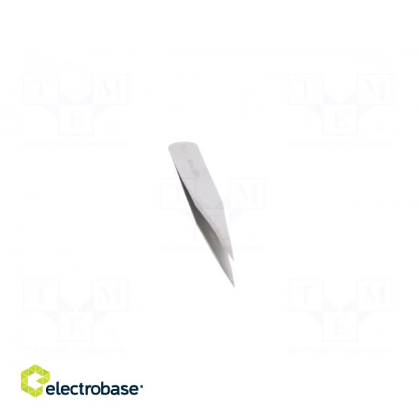 Tweezers | 110mm | for precision works | Blade tip shape: sharp image 9