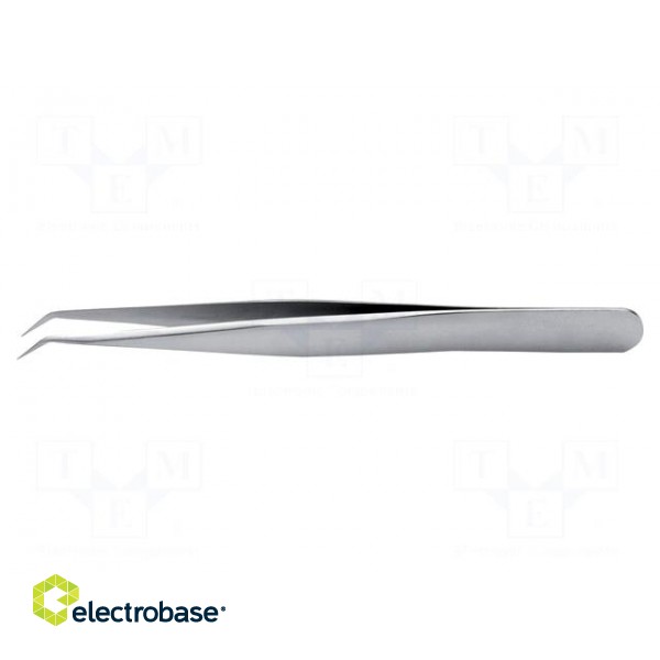 Tweezers | 110mm | for precision works | Blade tip shape: sharp