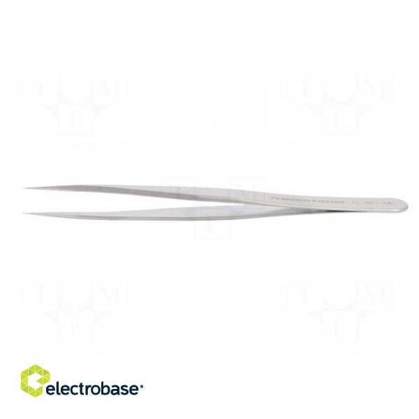 Tweezers | 110mm | for precision works | Blades: straight image 3
