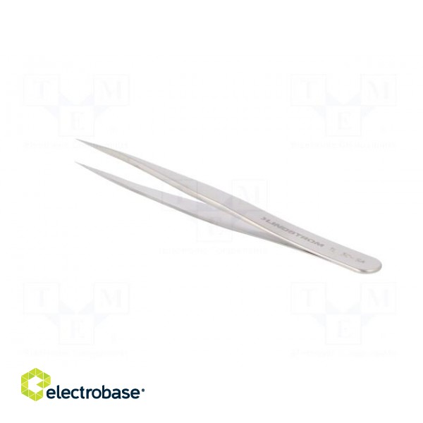 Tweezers | 110mm | for precision works | Blade tip shape: sharp image 4