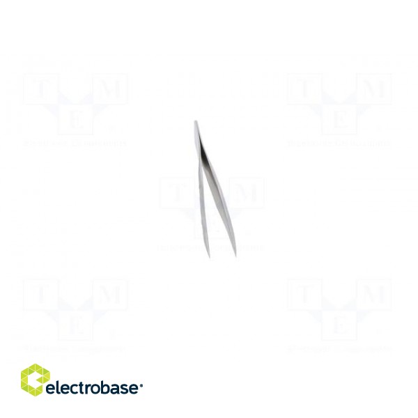 Tweezers | 110mm | for precision works | Blade tip shape: sharp image 9