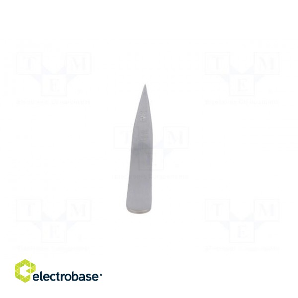 Tweezers | 110mm | for precision works | Blade tip shape: sharp paveikslėlis 5