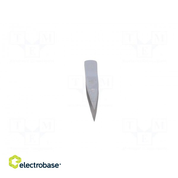 Tweezers | 110mm | for precision works | Blade tip shape: sharp paveikslėlis 9