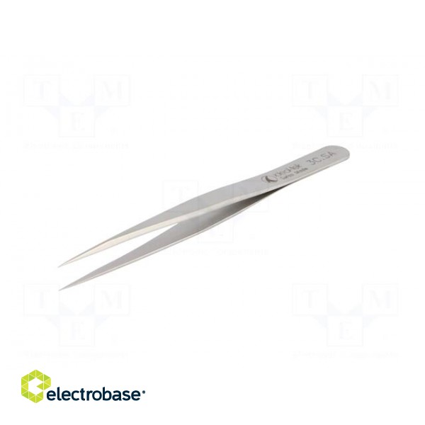 Tweezers | 110mm | for precision works | Blades: straight фото 2