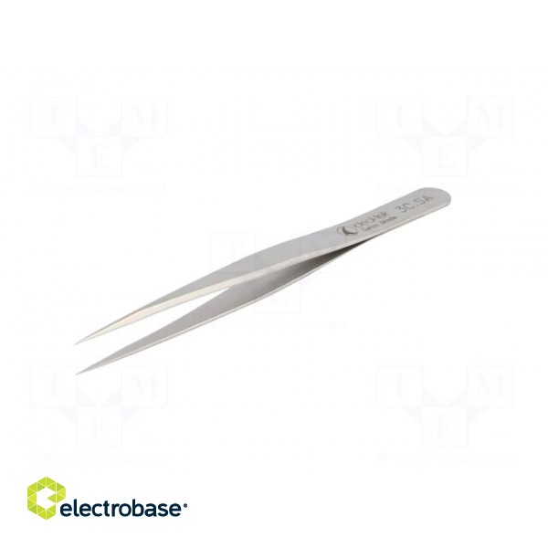 Tweezers | 110mm | for precision works | Type of tweezers: straight image 2