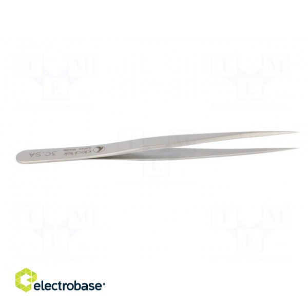 Tweezers | 110mm | for precision works | Blades: straight фото 7