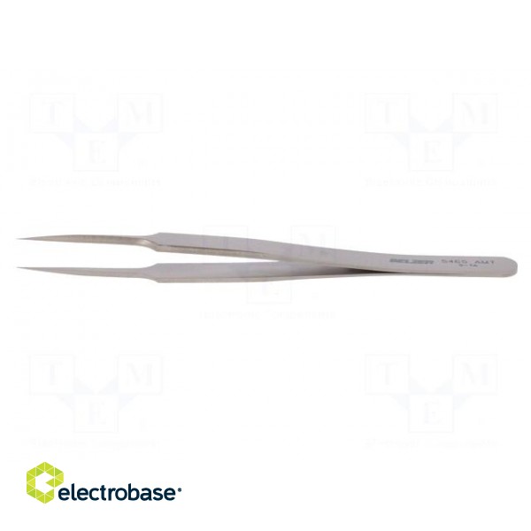 Tweezers | 110mm | SMD | Blades: straight,narrow paveikslėlis 3