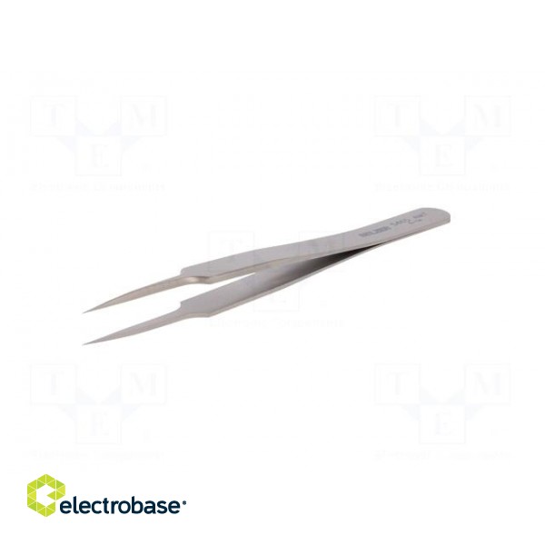 Tweezers | 110mm | SMD | Blades: narrow | Type of tweezers: straight image 2