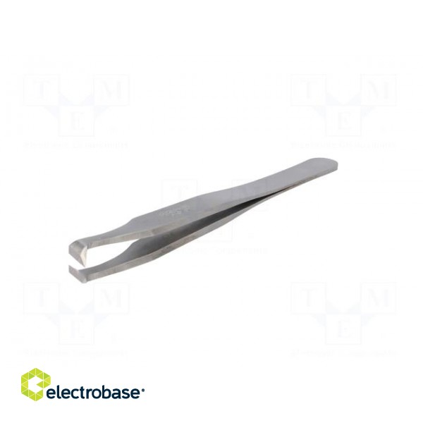 Tweezers | 115mm | for precision works | Blades: curved image 2