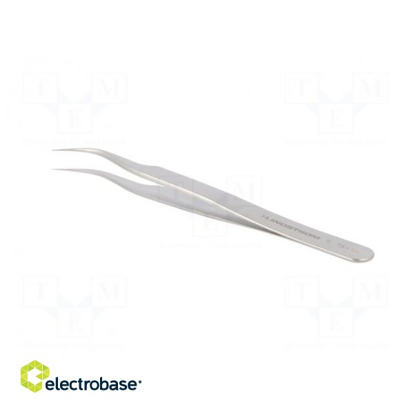 Tweezers | 115mm | for precision works | Blades: curved image 4