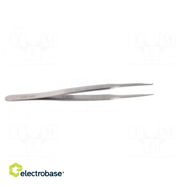 Tweezers | 115mm | for precision works | Blades: curved image 7