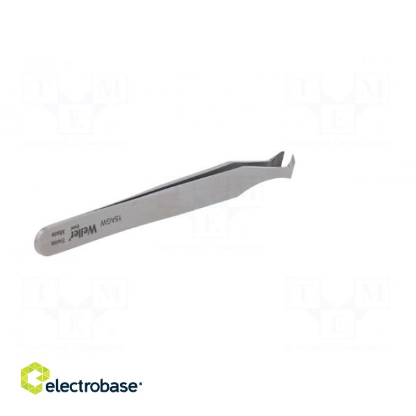 Tweezers | 115mm | for precision works | Blades: curved image 6