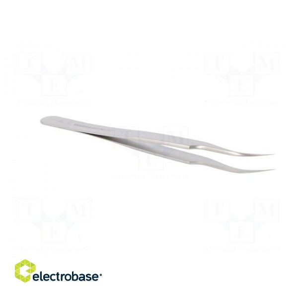 Tweezers | 115mm | for precision works | Blades: curved image 8