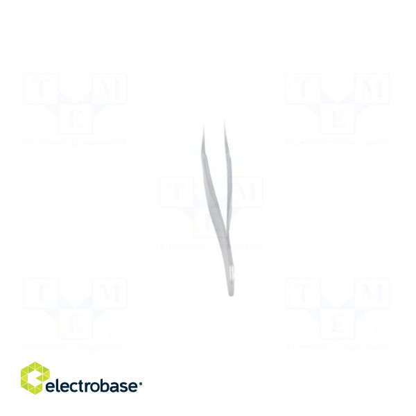 Tweezers | 115mm | for precision works | Blades: curved image 5