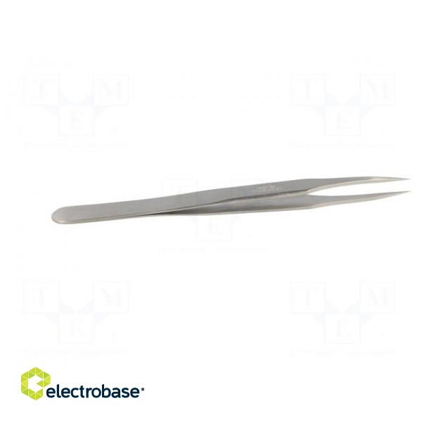 Tweezers | 115mm | for precision works | Blades: straight,narrow image 7