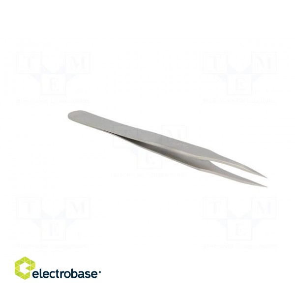 Tweezers | 115mm | for precision works | Blades: straight,narrow image 8