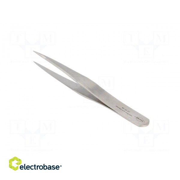Tweezers | 115mm | for precision works | Blades: straight фото 4