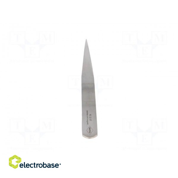 Tweezers | 115mm | for precision works | Blade tip shape: sharp image 5