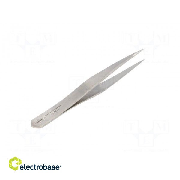 Tweezers | 115mm | for precision works | Blade tip shape: sharp image 6
