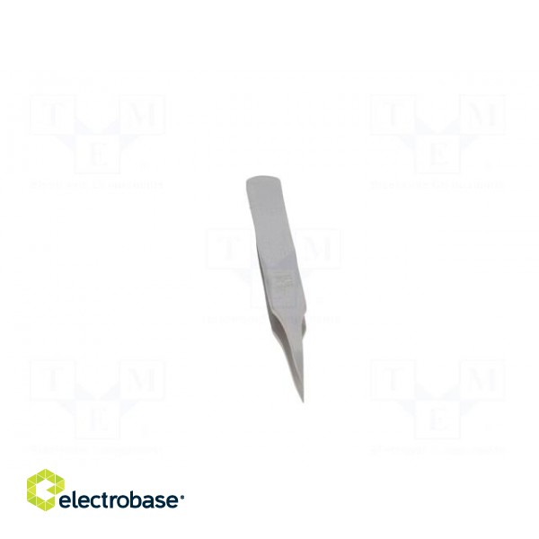 Tweezers | 115mm | for precision works | Blades: straight,narrow paveikslėlis 9