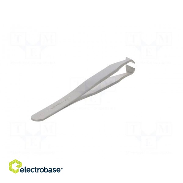 Tweezers | 115mm | for precision works | Blades: wide image 6