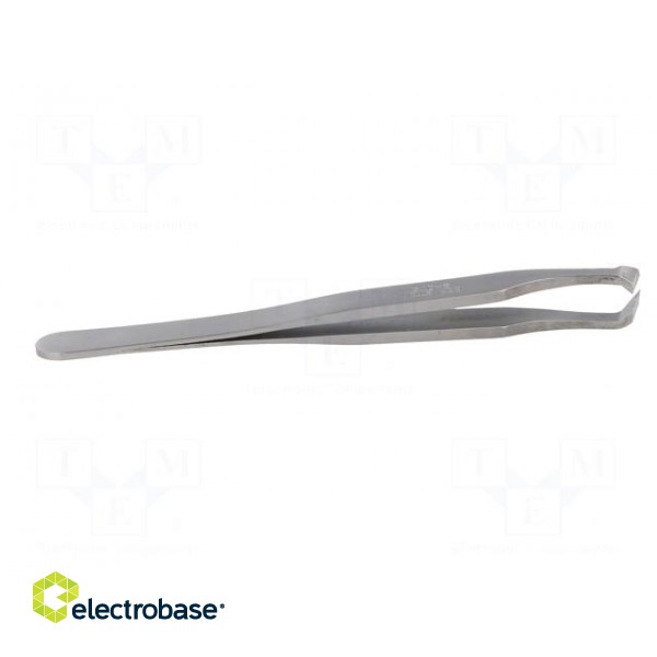 Tweezers | 115mm | for precision works | Blades: curved image 7